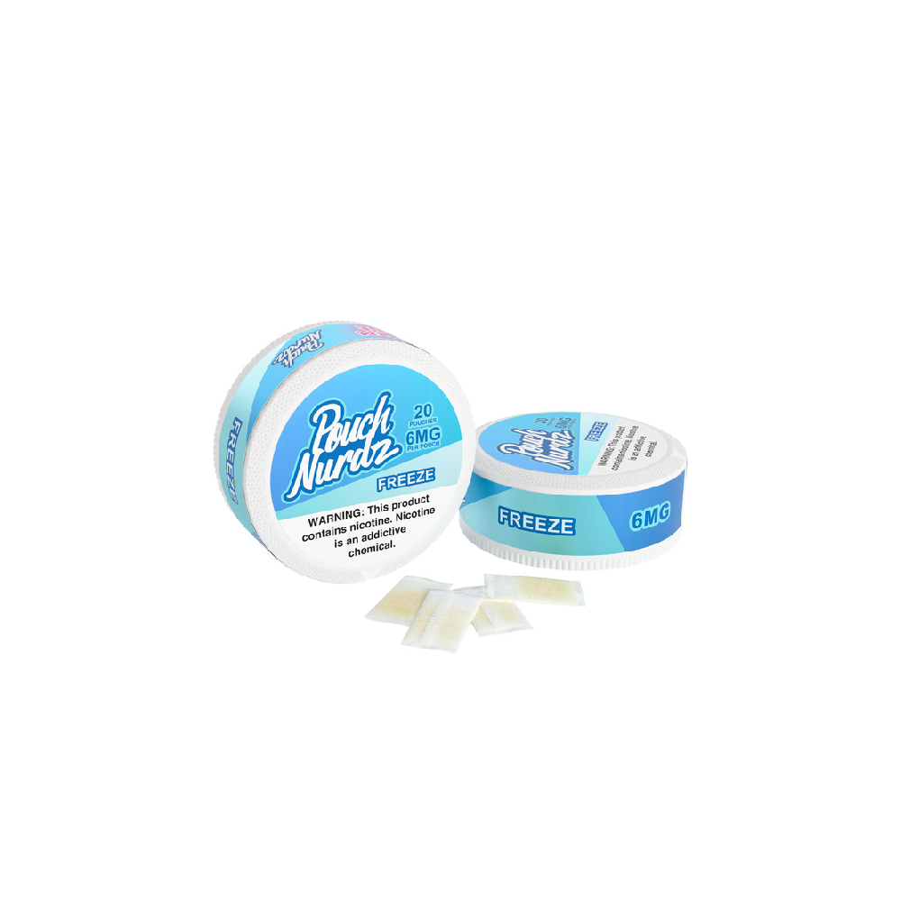 Pouch Nurdz Nicotine Pouch (20ct Can)(5pc Display) - Freeze