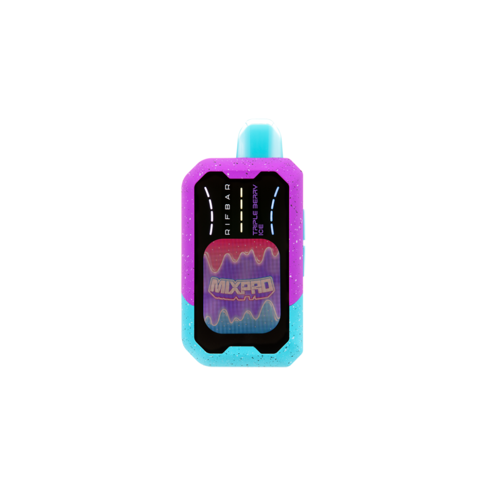 Rifbar (Dispo) | (40000Puff) | (18mL) | MixPro Sweet | Triple Berry Ice