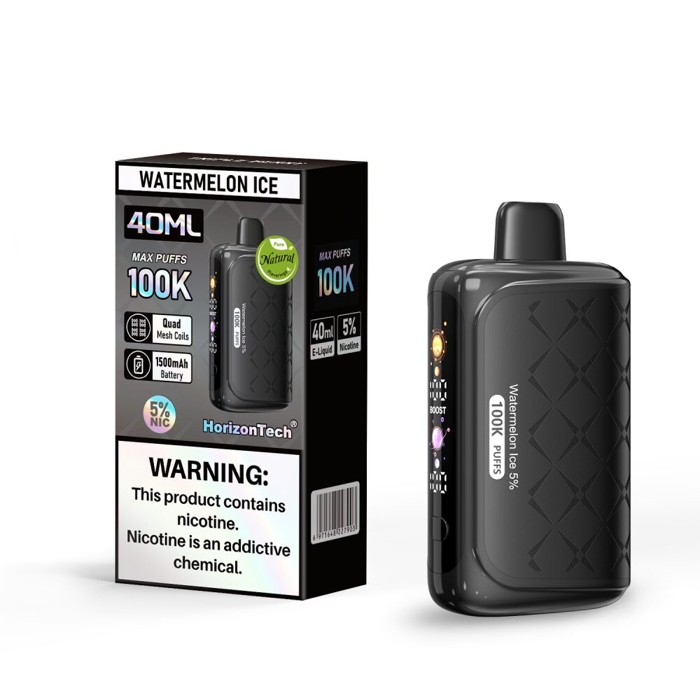 Horizon 100K (Dispo) | (100000Puff) |(40mL) | Watermelon Ice with packaging