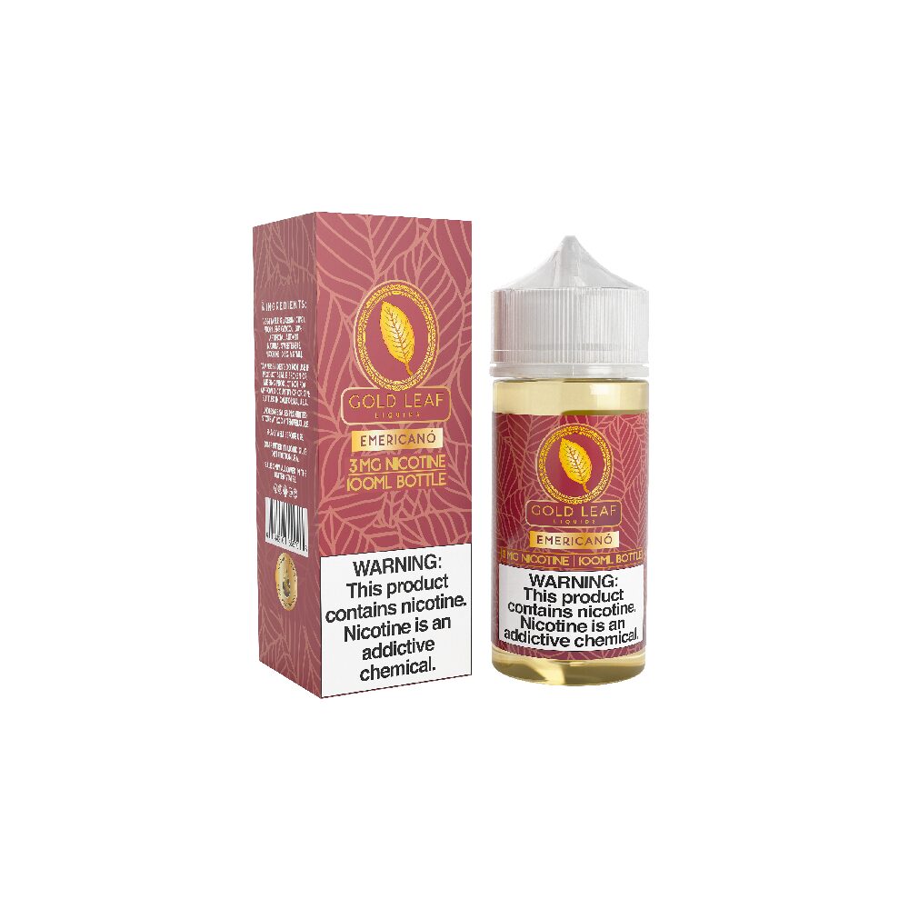 Gold Leaf (LIQ FB)(100mL) - Emericano with packaging