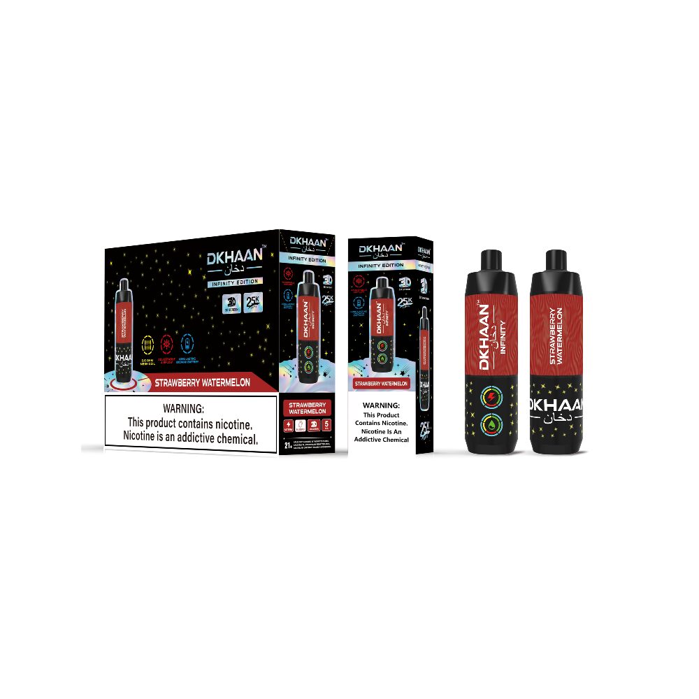 Dkhaan Infinity (Dispo) (25000Puff)(20mL)- Strawberry Watermelon