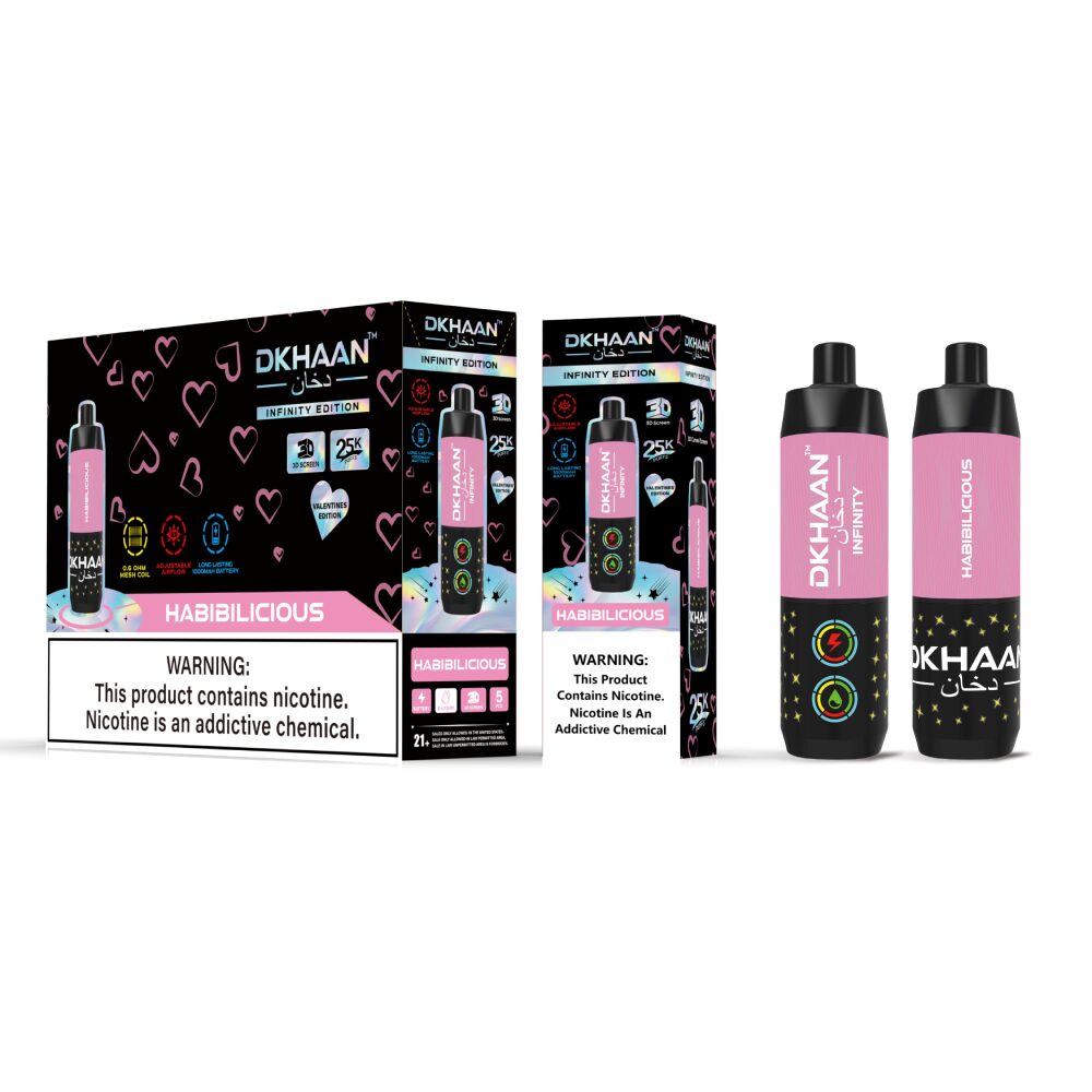 Dkhaan Infinity (Dispo) (25000Puff)(20mL)- Habibilicious