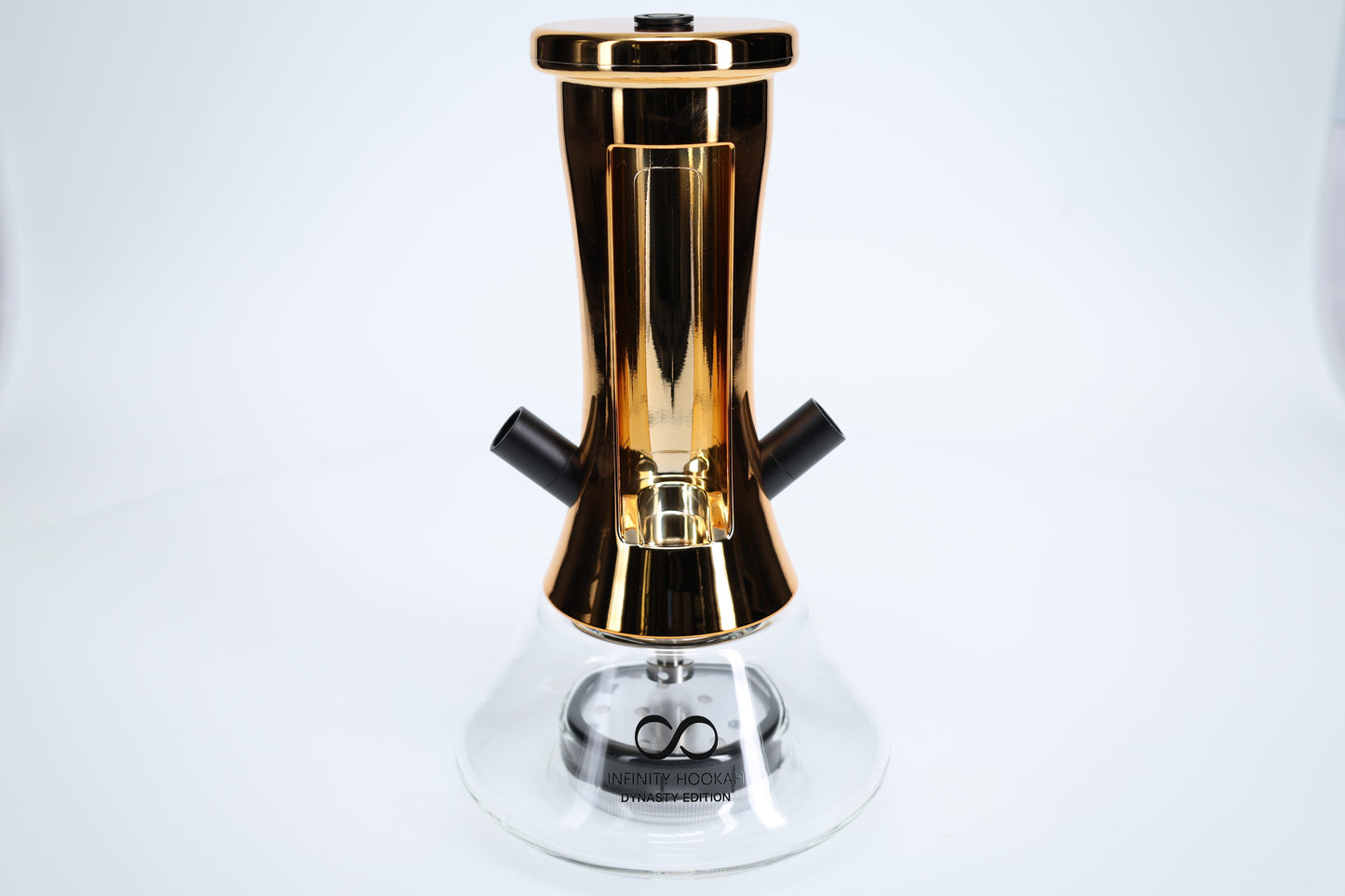 Dkhaan Infinity Portable Hookah Nest-Gold Chrome