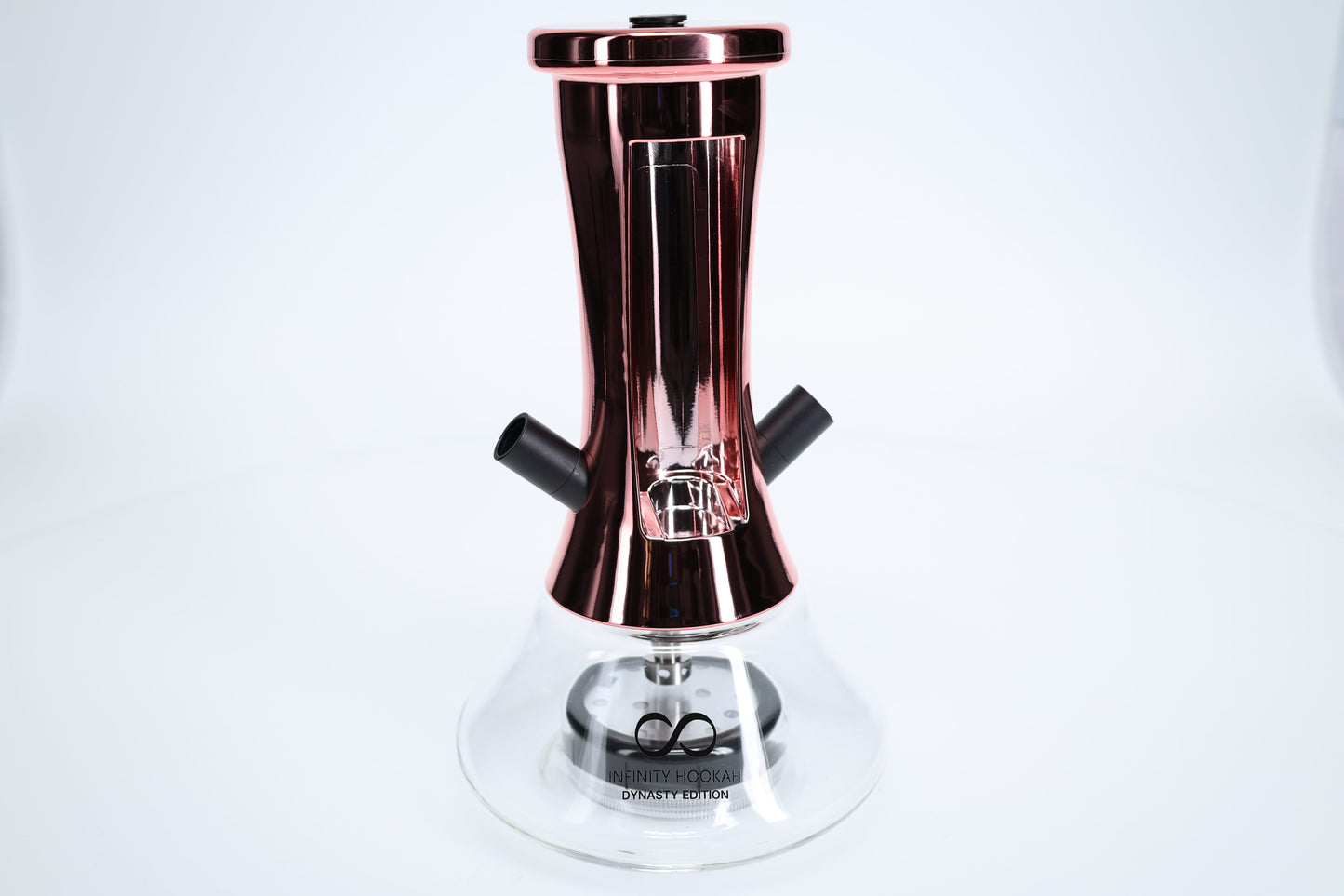 Dkhaan Infinity Portable Hookah Nest- Rose Gold Chrome