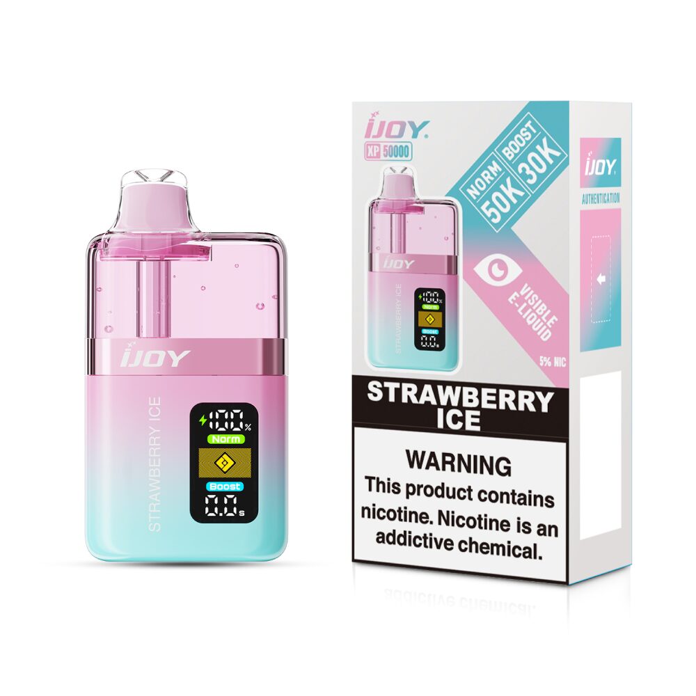 iJoy XP50000 (Dispo) (50000Puff)(20mL) - Strawberry Ice