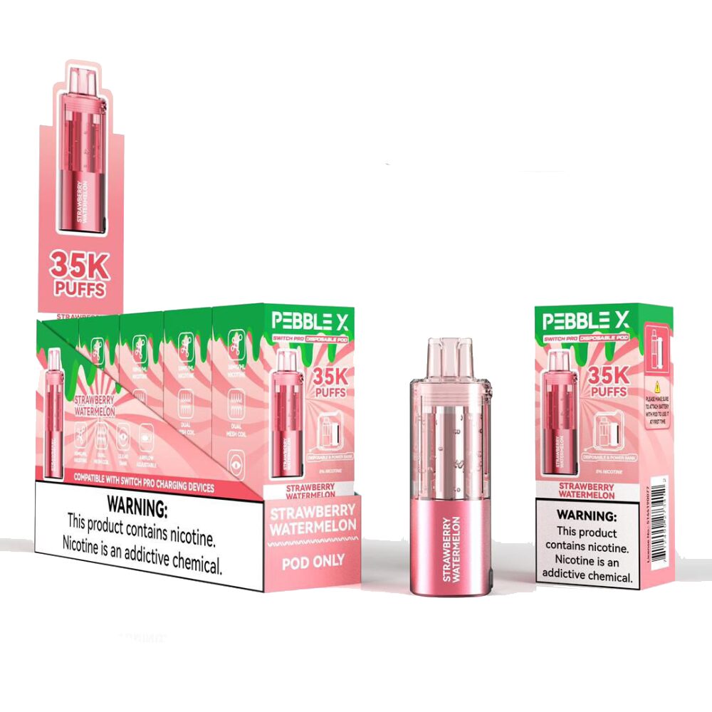 Pebble X Disposable Pod - Strawberry Watermelon