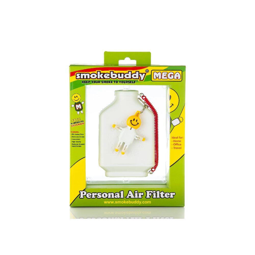 Smokebuddy (Air Filter) Mega Personal Air Filter - White
