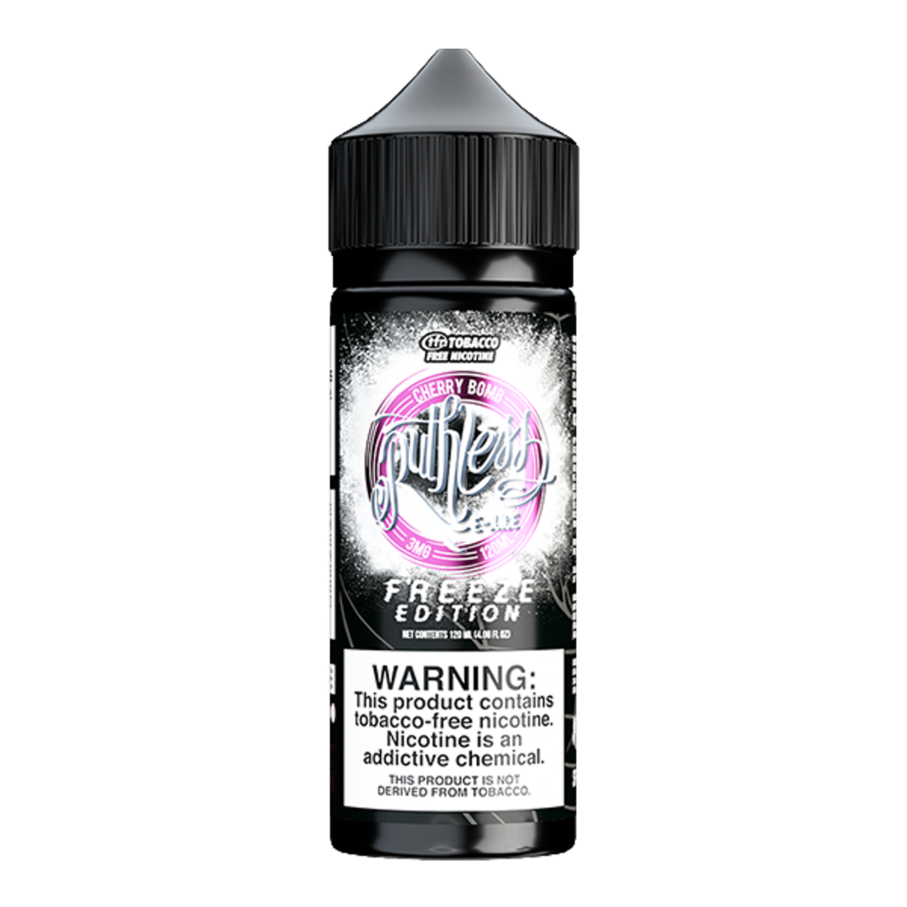 Ruthless Series E-Liquid | 120mL | 3mg | Freebase | Cherry Bomb Freeze Edition