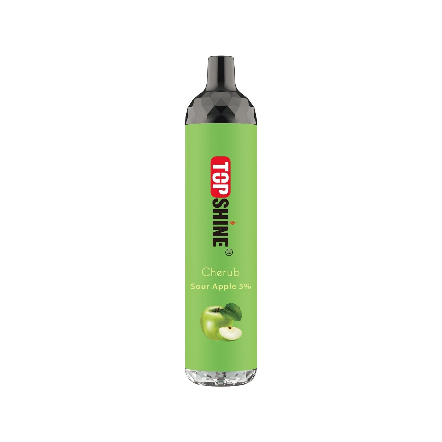 Topshine Disposable | 4500 Puffs | 10mL | 50Mg | MOQ 10 | Sour Apple