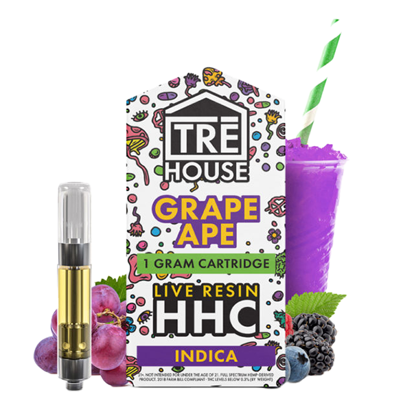 Tre House – Live Resin + HHC Cartridge | 1-Gram