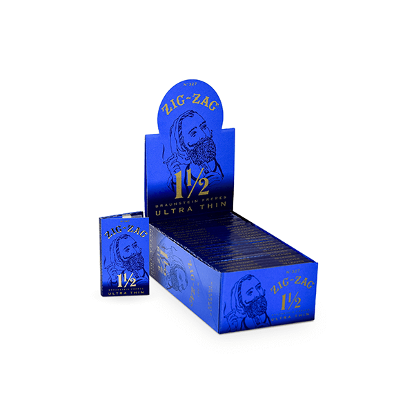 Zig-Zag Rolling Papers Carton (24pc Unit)-1 1/2 Ultra Thin Carton