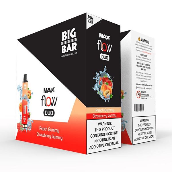 big bar duo vape MAX FLOW Disposable | 4000 Puffs hqd cuvie flavors dubai VooPoo Drag S3 Kit Nicotine Strength:10 mg - Medium Strength