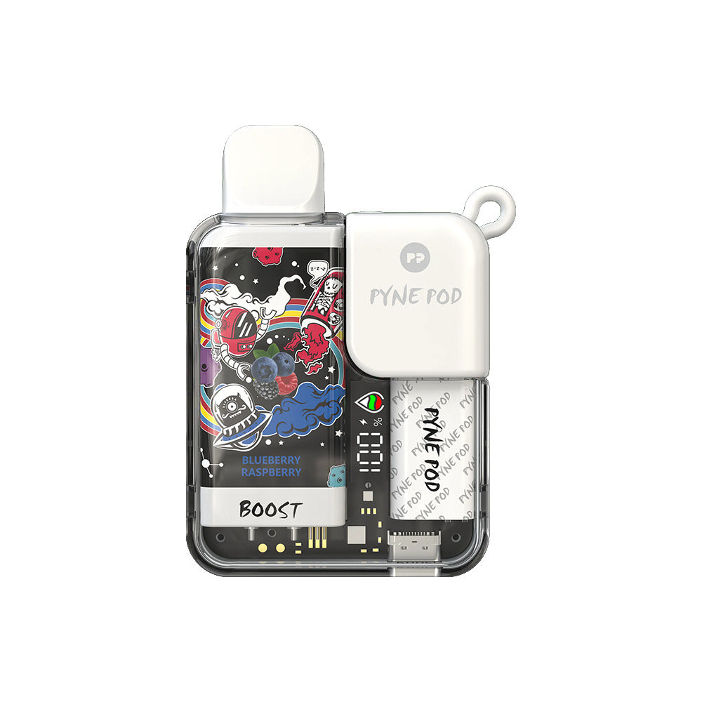 Pyne Pod Boost Disposable | 8500 Puffs | 10mL | 50mg | MOQ 5 | Blueberry Raspberry