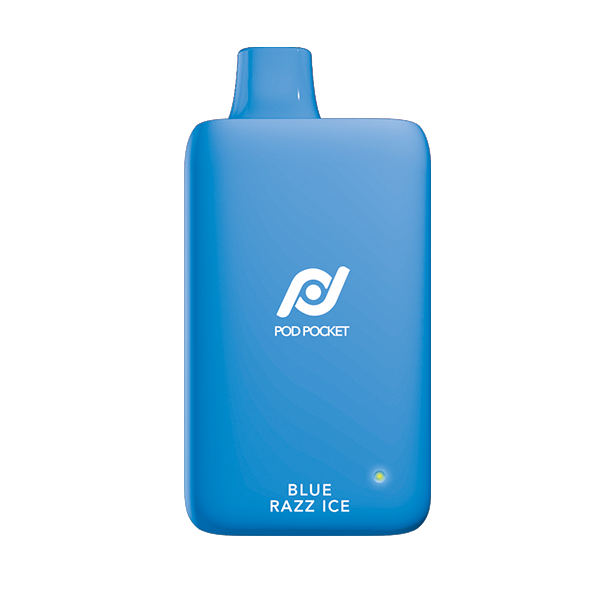 Pod Juice Pod Pocket Disposable | 7500 Puffs | 14mL | 50mg | MOQ 10 | Blue Razz Ice