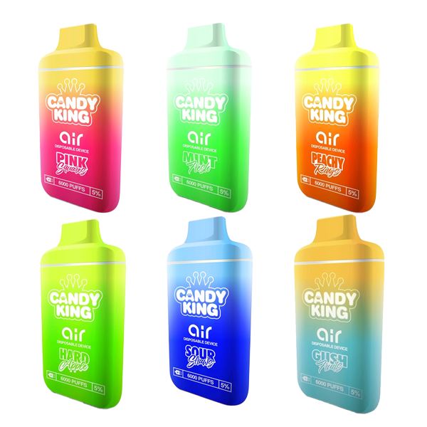 Candy King Gold Bar Disposable 6000 Puffs 13mL 50mg | MOQ 10 Group Photo