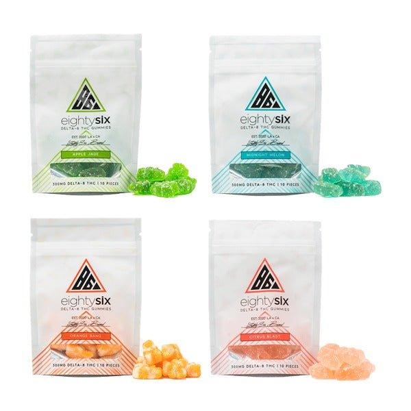 Eighty Six Delta 8 Gummies | 300mg | 10-Pack
