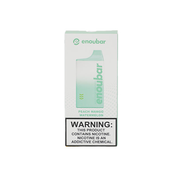 ENOU Bar Disposable 6000 Puff 13mL 50mg | MOQ 10 | Peach Mango Watermelon with Packaging