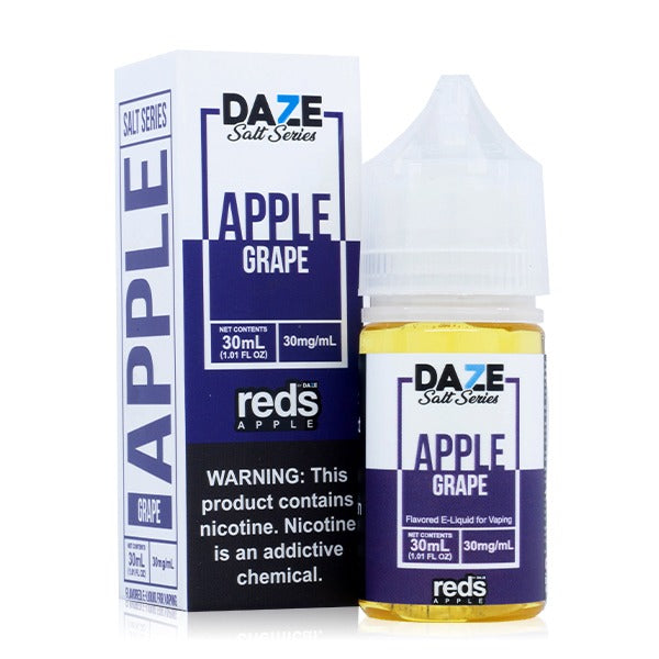 Reds Salt Series E-Liquid 30mL Salt Nic Grape with Packaging