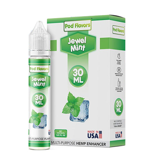 Pod Flavors Multi-Purpose Flavoring 30mL | Jewel Mint with Packaging