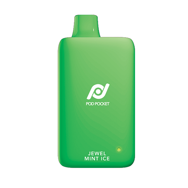 Pod Juice Pod Pocket Disposable | 7500 Puffs | 14mL | 50mg | MOQ 10 | Jewel Mint Ice