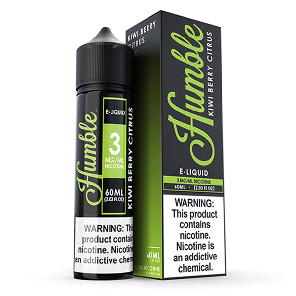 Humble Series E-Liquid | 3mg | 60mL | (Freebase) | Kiwi Berry Citrus with Packaging