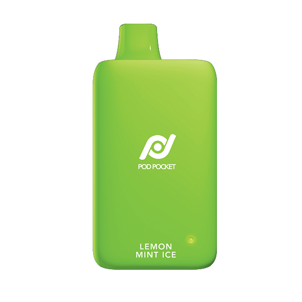Pod Juice Pod Pocket Disposable | 7500 Puffs | 14mL | 50mg | MOQ 10 | Lemon Mint Ice