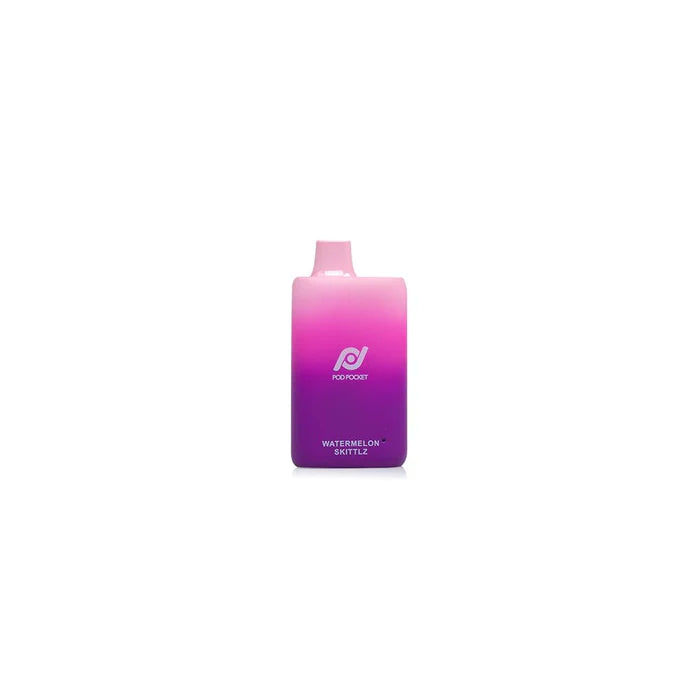 Pod Juice Pod Pocket Disposable | 7500 Puffs | 14mL | 50mg | MOQ 10 | Watermelon Skittls