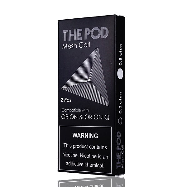 IQThe Pod Mesh Orion Pod (2-Pack)- 0.8ohm