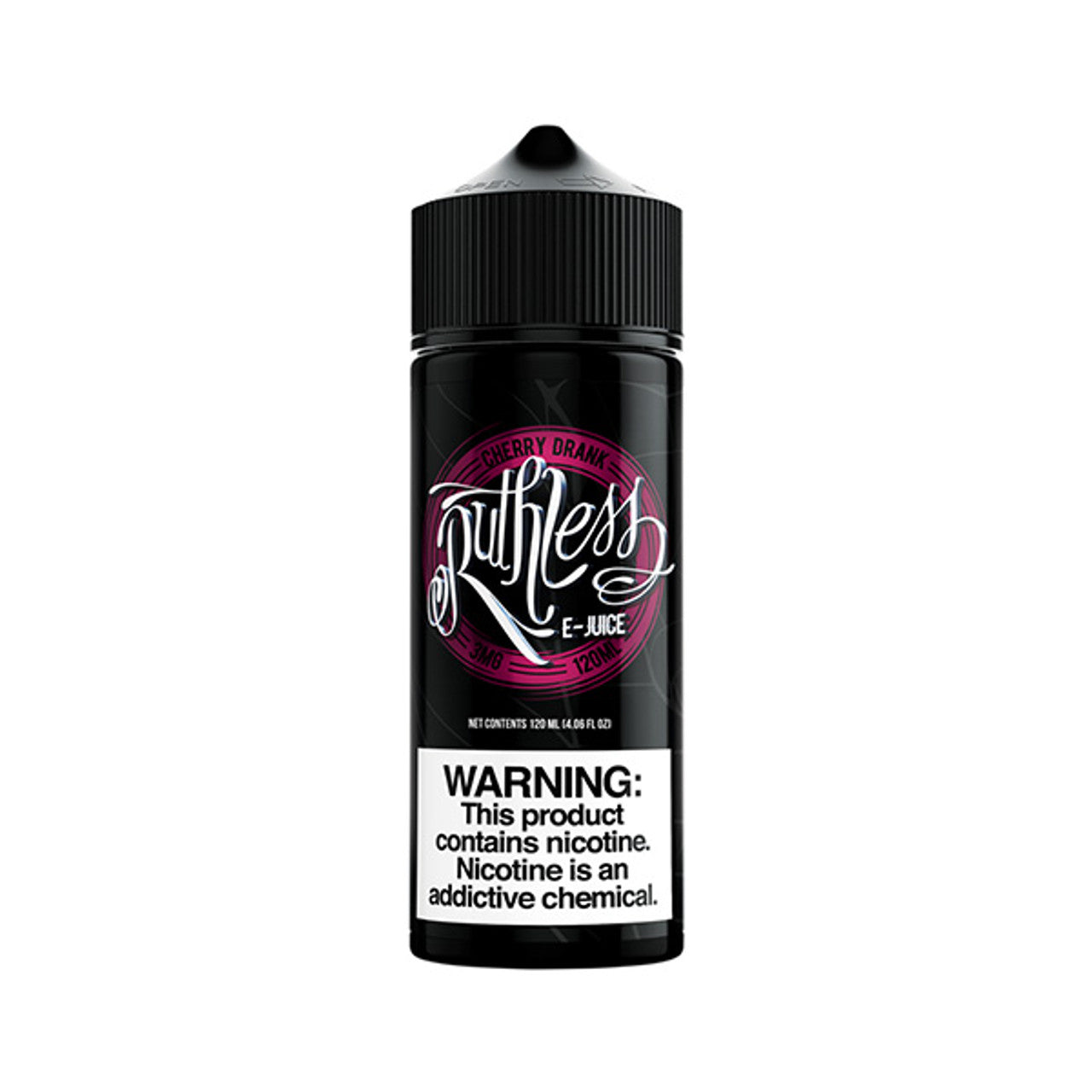 Ruthless Series E-Liquid | 120mL | 3mg | Freebase | Cherry Drank