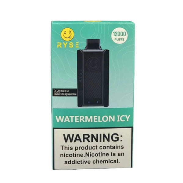 Ryse Disposable | 12000 Puffs | 18mL | 50mg | MOQ 10 | Watermelon Icy with Packaging