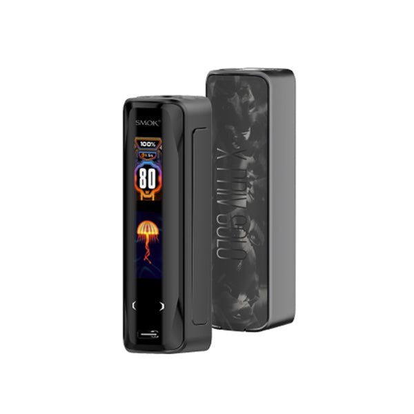 SMOK X-Priv Solo 80W Box Mod (Mod Only) | Front and Back - Black Shell