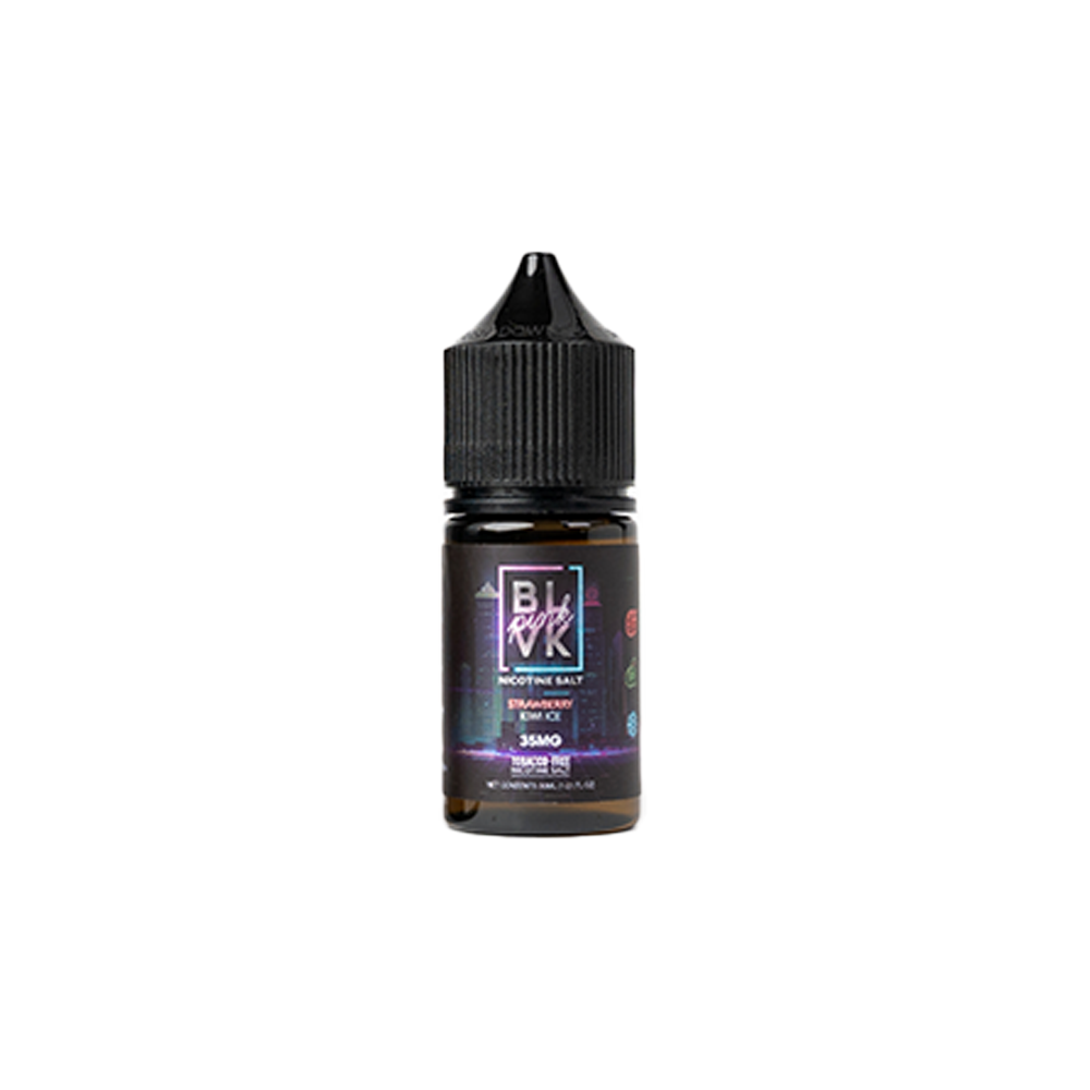 BLVK TFN Salt Series E-Liquid 30mL (Salt Nic) Strawberry Kiwi Ice