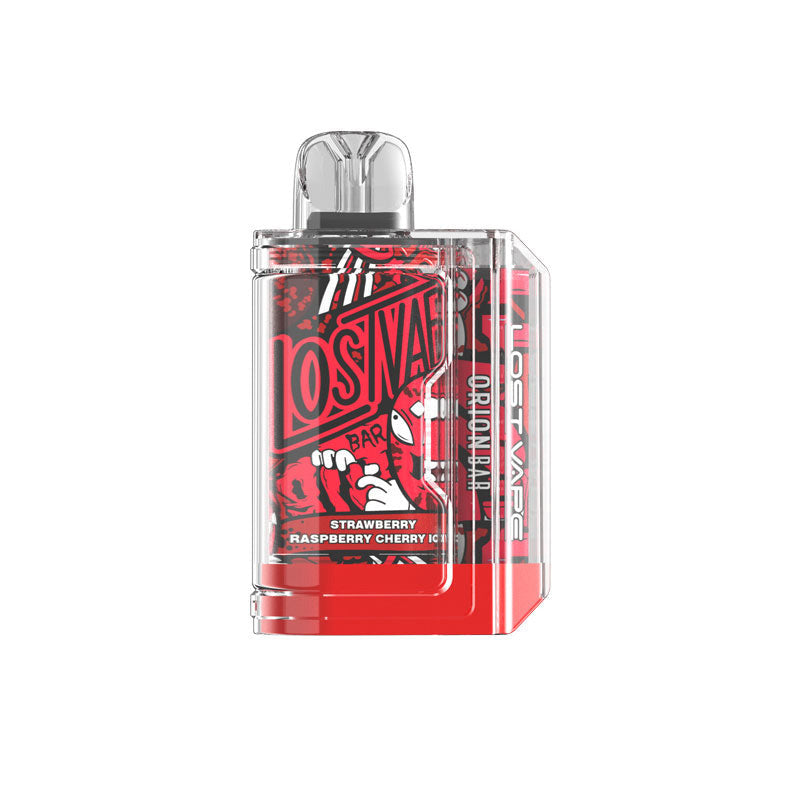 Orion Bar Disposable | 7500 Puff | 18mL | 50mg | MOQ 10 | Strawberry Raspberry Cherry Ice