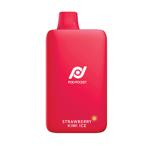 Pod Juice Pod Pocket Disposable | 7500 Puffs | 14mL | 50mg | MOQ 10 | Strawberry Kiwi Ice
