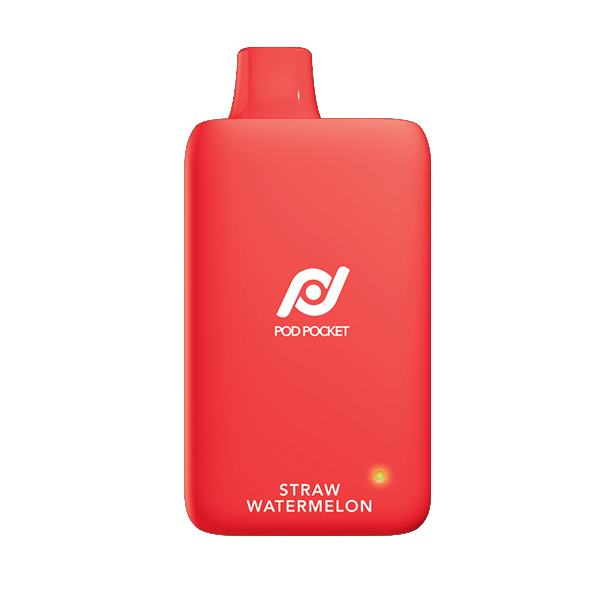 Pod Juice Pod Pocket Disposable | 7500 Puffs | 14mL | 50mg | MOQ 10 | Straw Watermelon