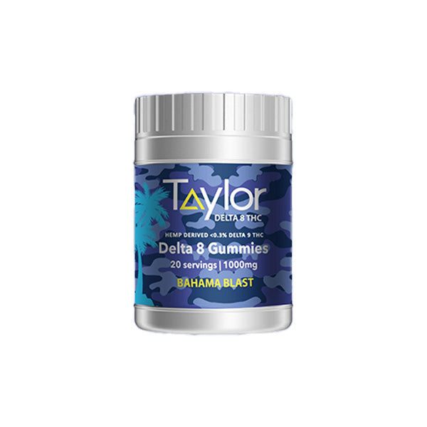 Taylor – D8 + D9 Gummies | 20pc | 1000mg