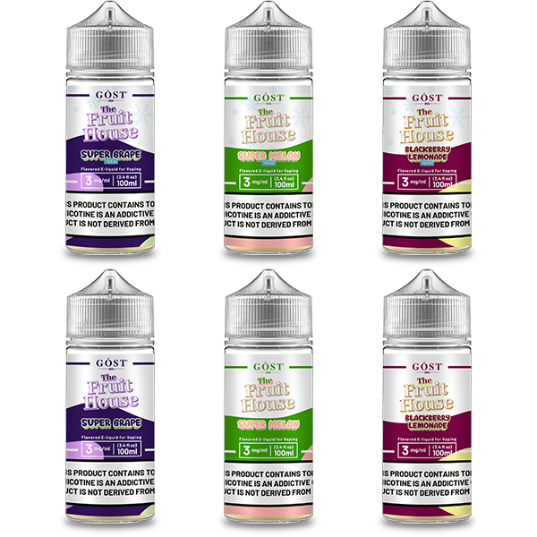 The Fruit House TFN E-Liquid | 100mL |(Freebase) | Group Photo