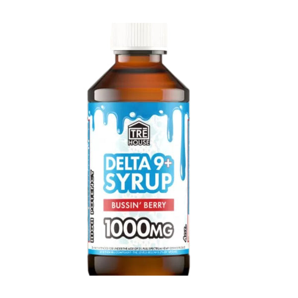 Tre House Hemp Syrup (1000mg 4oz) | Bussin Berry