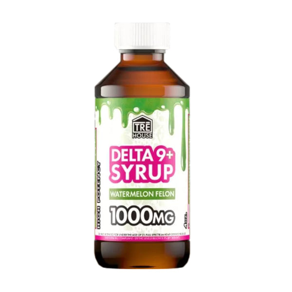 Tre House Hemp Syrup (1000mg 4oz) | Watermelon Felon