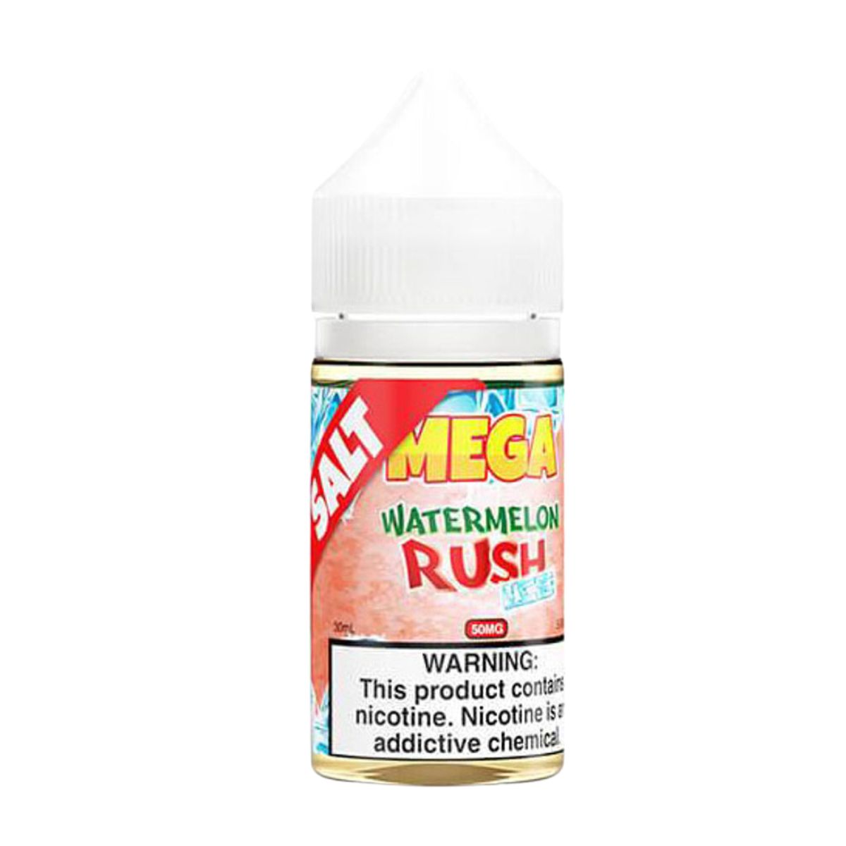 Mega E-Liquids Salt Series E-Liquid 30mL | Watermelon Rush