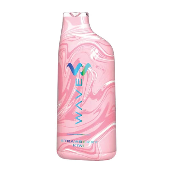 Wave Nicotine Disposable | 8000 Puff | 18mL | 50mg | MOQ 5pc | Strawberry Kiwi