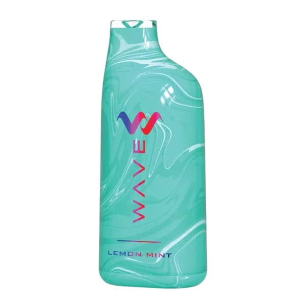 Wave Nicotine Disposable | 8000 Puff | 18mL | 50mg | MOQ 5pc | Lemon Mint
