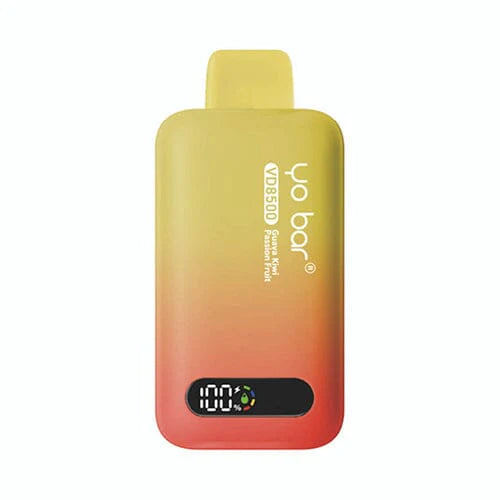 Yo Bar Disposable 8500 Puffs 16mL 50mg | MOQ 5 Guava Kiwi Passion Fruit