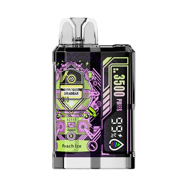 ZOVOO - DRAGBAR B3500 Disposable | 5000 Puffs | 8mL | 50mg | MOQ 10 | Peach Ice