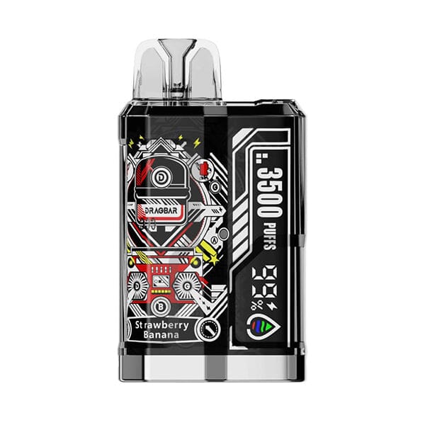 ZOVOO - DRAGBAR B3500 Disposable | 5000 Puffs | 8mL | 50mg | MOQ 10 | Strawberry Banana