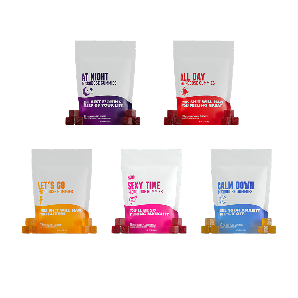 MRCO Edibles Gummies (10ct Pouch) - Group Photo