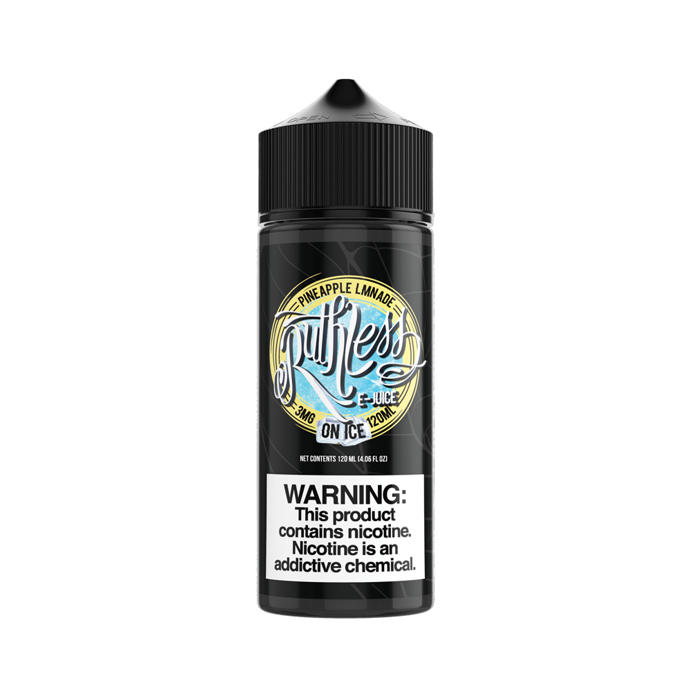 Ruthless Series E-Liquid 120mL (Freebase) | Pineapple Lemonade on Ice