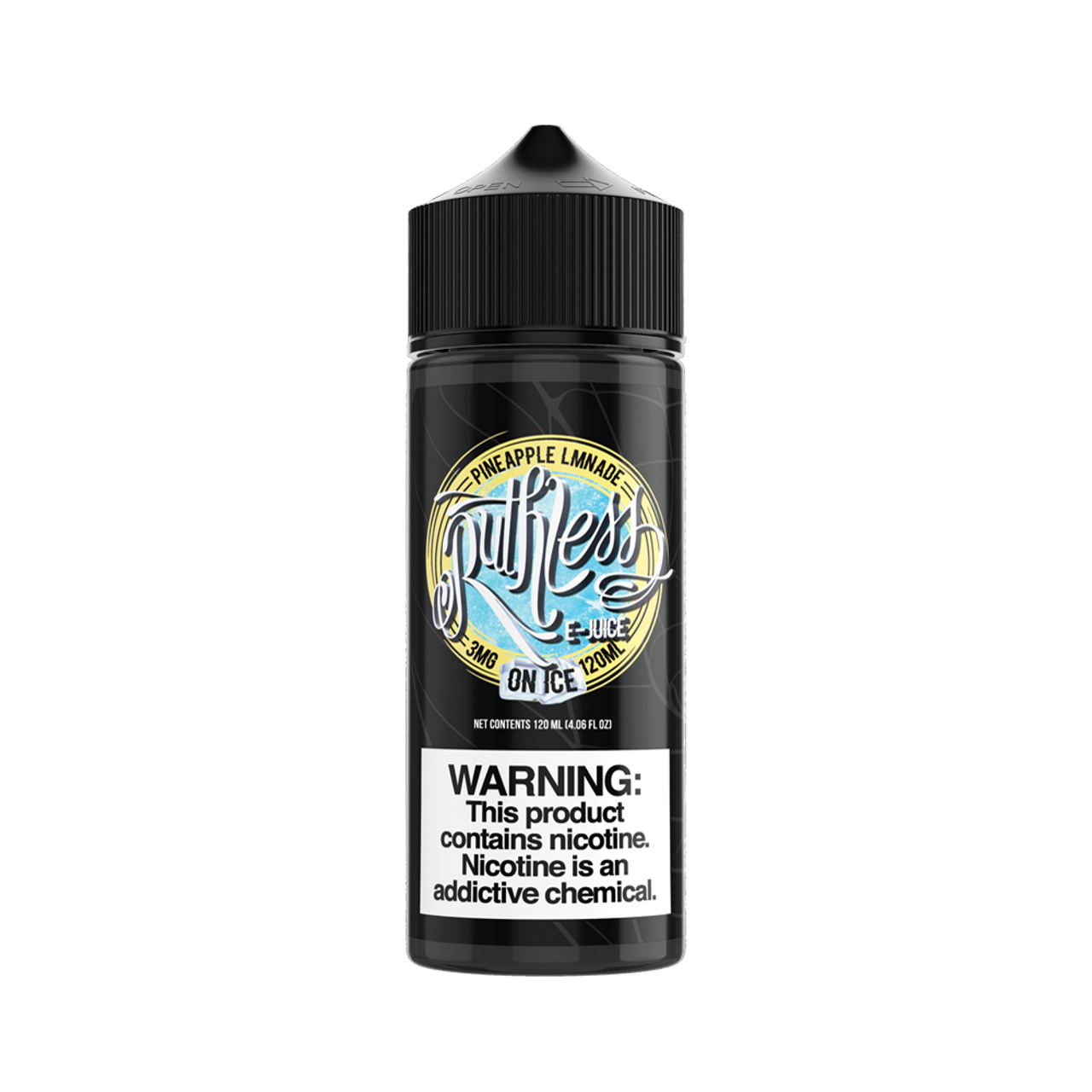 Ruthless Series E-Liquid 120mL (Freebase) Pineapple LMNADE on Ice