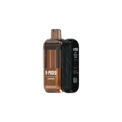 X-Posed – Dispo Kit- 35000Puff- 16mL Dispo plus Power Dock | Cinema