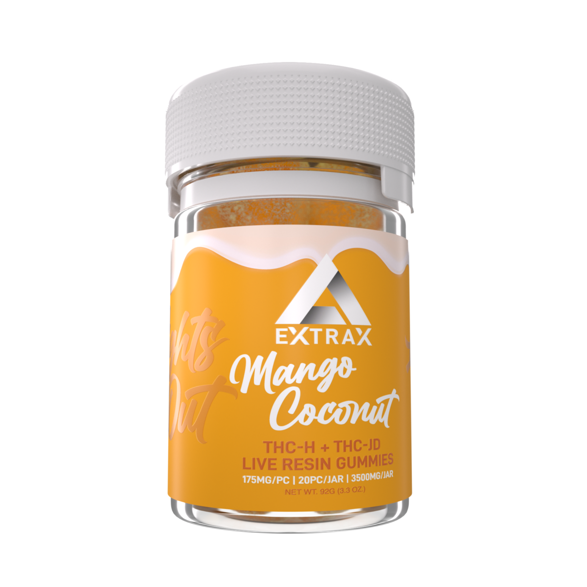 Savage – Lights Out Gummies 3500mg 20ct/Jar